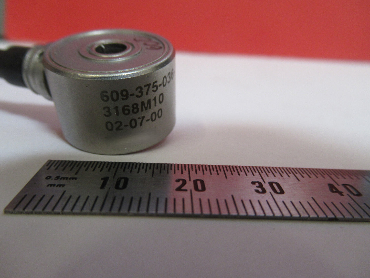 BELL AIRCRAFT 609-375-036-103 ACCELEROMETER VIBRATION SENSOR AS PICTURED S3-B-77
