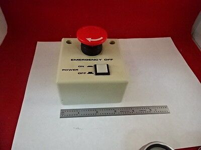 EMERGENCY STOP OFF MUSHROOM SWITCH ZYGO CUT OFF AS IS B#Q2-A-09