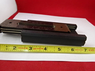 LINEAR POSITIONING SLIDE STAGE TABLE AUTOMATION GAGES AS PICTURED &IL-74-24