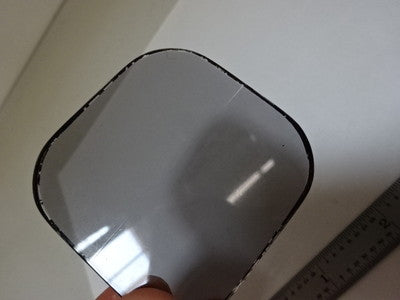 MICROSCOPE PART POLARIZER LENS POL DOUBLE 90 DEG ORTHO OPTICS AS IS #AL-12