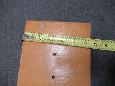 EMPTY WOOD CABINET OLYMPUS JAPAN MICROSCOPE PART WITHOUT KEY AS PICTURED & TB-5
