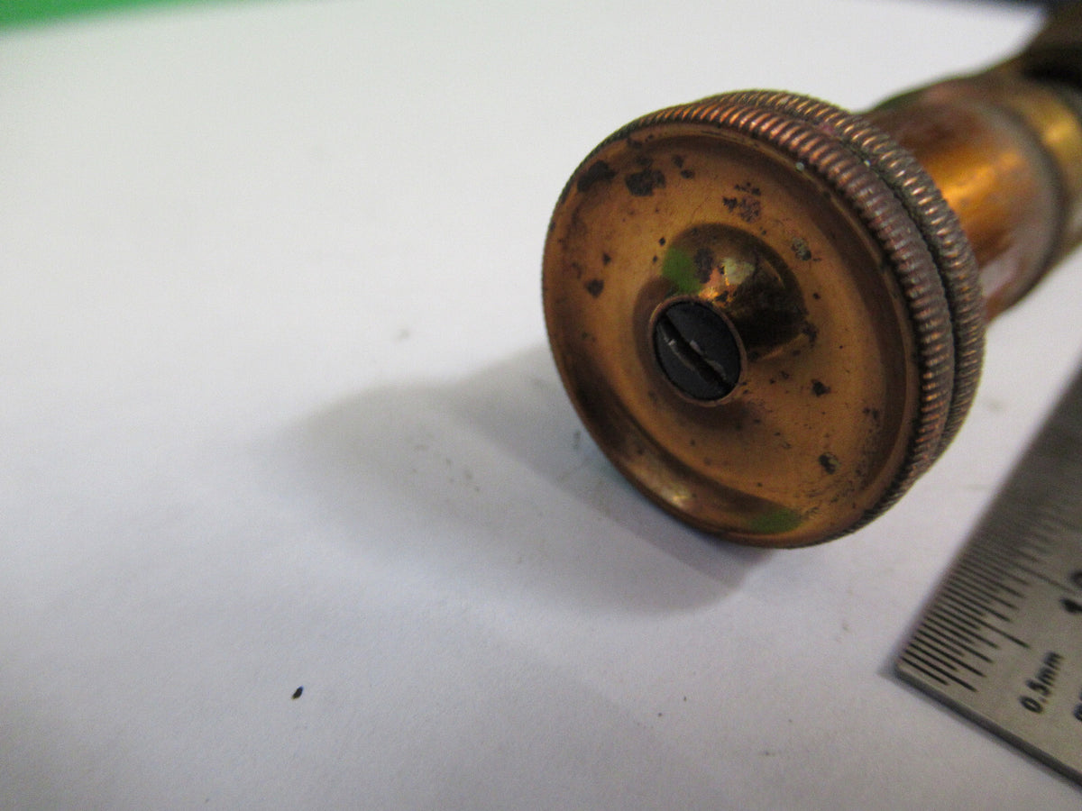 ANTIQUE SPENCER BRASS MICRO ADJUST MICROSCOPE PART AS PICTURED X6-A-62
