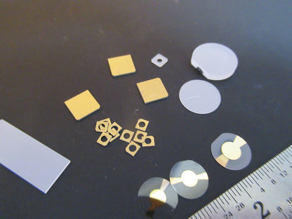 LOT ASSORTED PIEZO QUARTZ PIEZOELECTRIC BLANKS ULTRASONIC SENSOR &FT-1-A-97