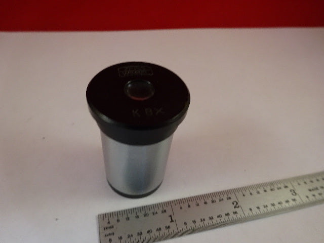 OPTICAL ZEISS WINKEL K 8X EYEPIECE OCULAR MICROSCOPE PART OPTICS AS IS &33-A-74
