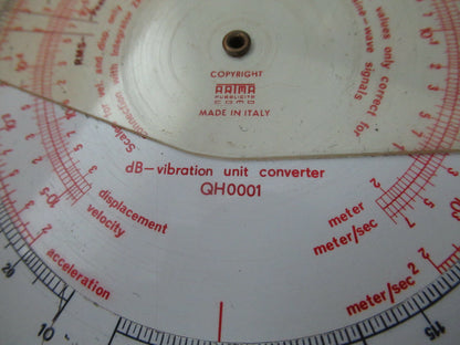 Brüel & Kjær Denmark QH0001 Sound Ruler Calculator