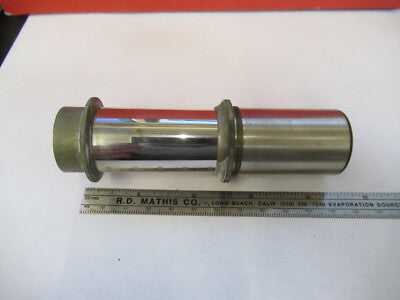 Antique Bausch & Lomb Brass Int Tubus Microscope Part