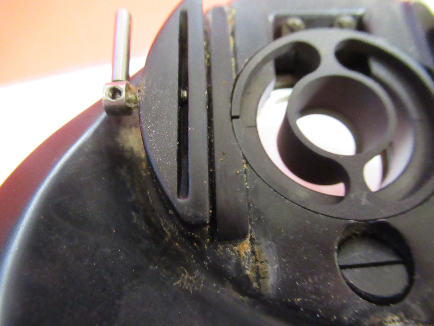 WILD SWISS HEERBRUGG NOSEPIECE EPI QUAD MICROSCOPE PART AS PICTURED V7-A-73