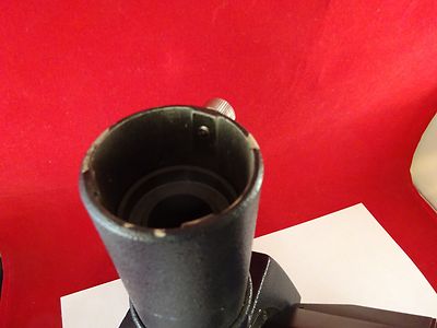MICROSCOPE PART NIKON JAPAN TRINOCULAR HEAD OPTICS AS IS BIN#73-04