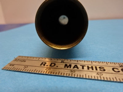 Antique Very Rare Brass Carl Zeiss AG Eyepiece Ocular Microscope Part