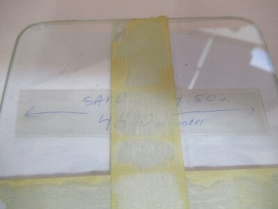 Glass Stage [dirty] Ernst Leitz Wetzlar Specimen Microscope Part
