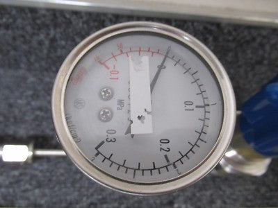 HIGH PRESSURE VALVE ASSEMBLY PARR FUJIKIN MILLIPORE 43800806EV AS PICTURED &100