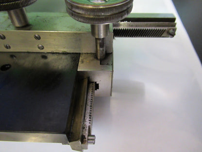 ERNST LEITZ ANTIQUE XY STAGE TABLE MICROSCOPE PART AS PICTURED Y4-FT-99
