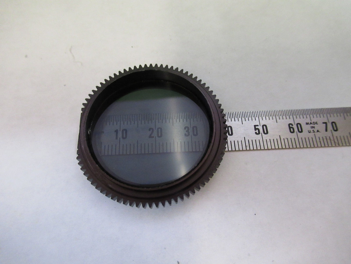 AUS JENA GERMANY POL POLARIZER OPTICS MICROSCOPE PART AS PICTURED T2-A-29