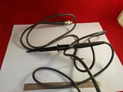 TEKTRONIX OSCILLOSCOPE PART ELECTRONIC PROBE P6011 1X AS IS &4B-A-31