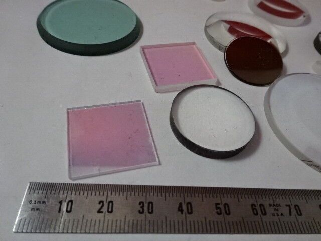 LOT OPTICAL LENSES + FILTERS PRO OPTICS AS IS &U7-A-09B