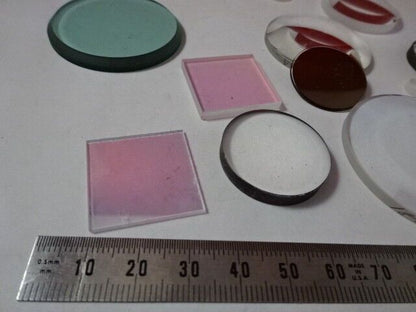 LOT OPTICAL LENSES + FILTERS PRO OPTICS AS IS &U7-A-09B