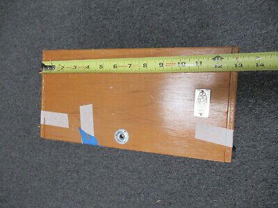 EMPTY WOOD CABINET OLYMPUS JAPAN MICROSCOPE PART WITHOUT KEY AS PICTURED & TB-5