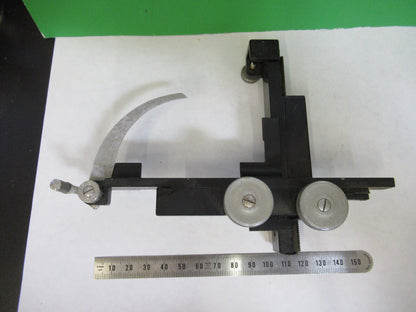 BAUSCH LOMB UNIVERSAL XY STAGE CLIPS MICROSCOPE PART AS PICTURED S1-B-97