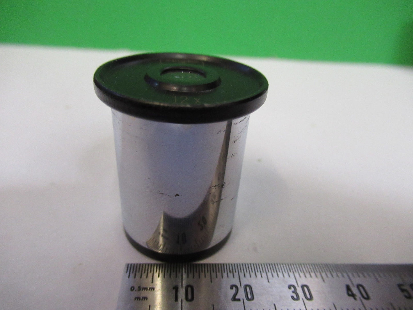SEIBERT WETZLAR 12X GERMANY EYEPIECE LENS MICROSCOPE PART AS PICTURED U9-A-24