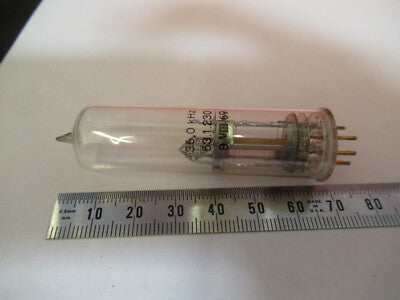 Rare Antique Telefunken Germany Quartz Crystal Glass Pkg
