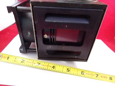 MICROSCOPE PART  LAMP HOUSING ILLUMINATOR OPTICS #73-17