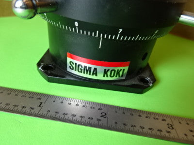 Sigma Koki Rotatable Optical Laser Stage Micrometer Pro Optics