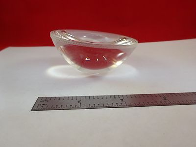 OPTICAL LARGE BULGING CONVEX LENS LASER OPTICS AS IS BIN#Q7-C-07