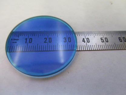 LEITZ WETZLAR GERMANY B12 BLUE GLASS FILTER MICROSCOPE PART AS PICTURED X2-A-32