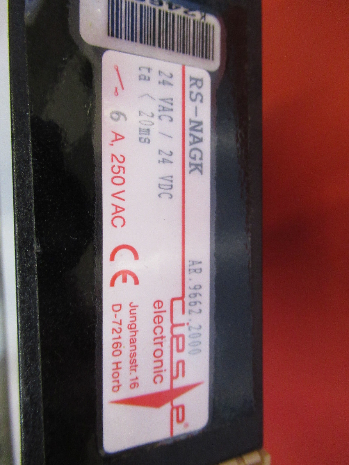 TIESE ELECTRONIC RS-NAGK 24V GERMANY AS PICTURED Q5-B-49