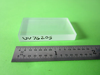Optical UV Ultraviolet Filter Lens Polished Dull Laser Optics