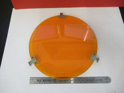 Optical Huge Plastic Filter Orange Plate Optics