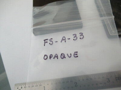 Optical Large Kodak Opaque 2"X2" Glass Plate Optics