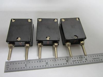 LOT 3 EA QUARTZ CRYSTAL BLILEY MC7 FREQUENCY CONTROL VINTAGE AS IS BIN#P5-67