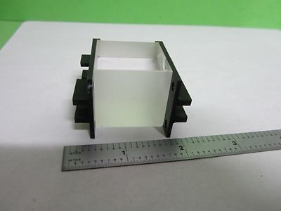 MICROSCOPE PART REICHERT POLYVAR [chipped] CUBE PRISM ?? OPTICS  BIN#14-T-02