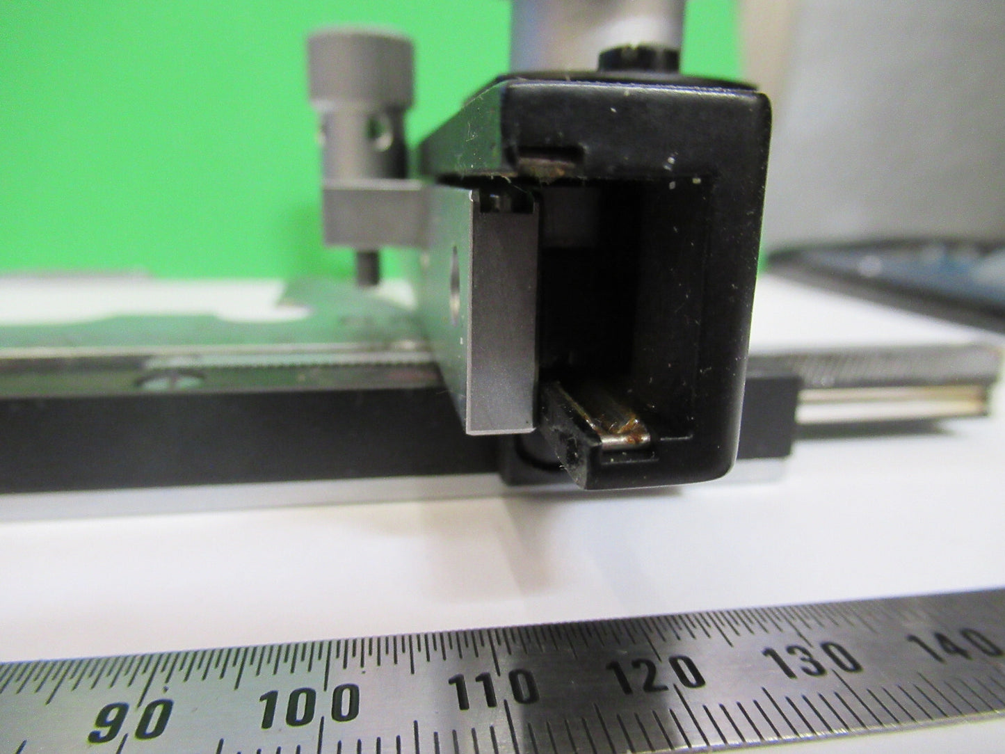 FIT MANY LEITZ GERMANY XY STAGE CLIPS MICROSCOPE PART OPTICS AS PICTURED X5-A-07