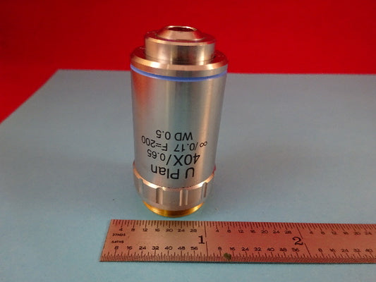 Microscope Part Meiji Techno Japan Objective 40X Plan Optics
