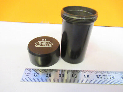 Empty Brass Ernst Leitz Can "6L" Objective Microscope Part