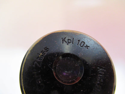 Carl Zeiss AG Kpl 10X Germany Eyepiece Ocular Optics Microscope Part