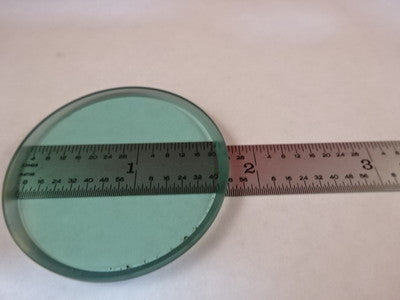 Microscope Part Ernst Leitz Germany Blue Glass Filter Beveled Optics B