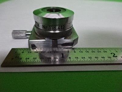 REICHERT AUSTRIA MICROSCOPE OPTICAL PART OBJECTIVE EPI 5 OPTICS AS IS B#AE-05