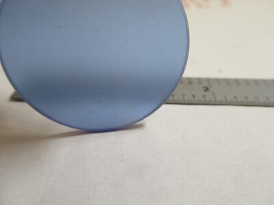 WILD HEERBRUGG SWISS BLUE FROSTED FILTER MICROSCOPE PART OPTICS &12-A-121