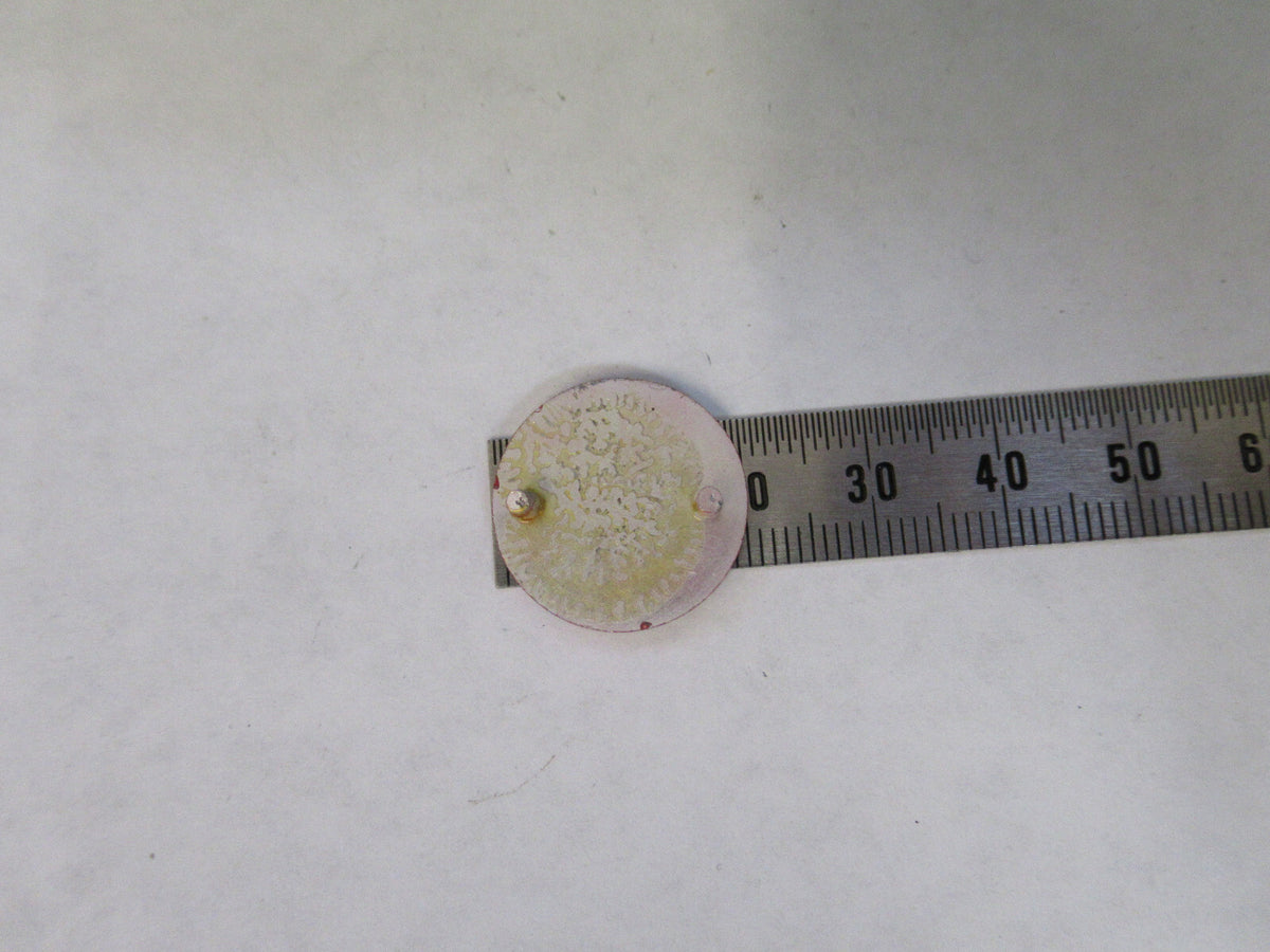 Ernst Leitz Wetzlar Germany Aluminum Logo Microscope Part