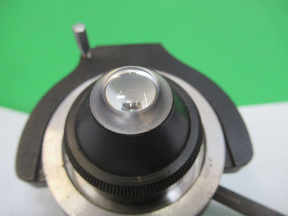 ANTIQUE SPENCER CONDENSER + IRIS MICROSCOPE PART AO AS PICTURED #Z8-A-28