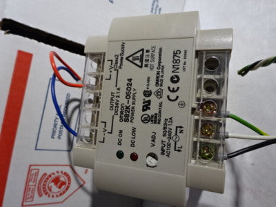 Omron Japan S82K-05024 Power Supply 24V Control Systems