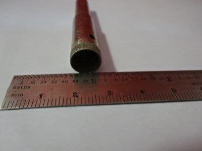 DIAMOND EMBEDDED DRILL BORE TOOL for METALS or OPTICS as pictured &51-A-10