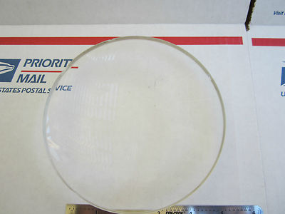 HUGE OPTICAL CONVEX LENS LASER OPTICS [some chips on edge] DWR#05
