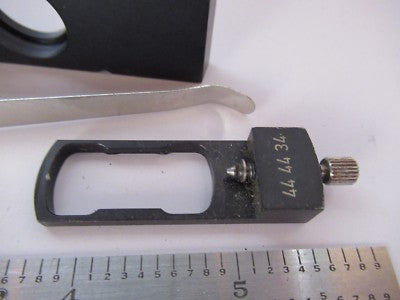 LOT 5 EA ACCESSORIES ASSORTED MICROSCOPE PART AS PICTURED #60-A-11