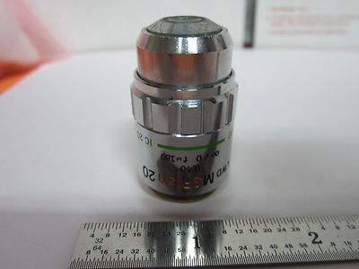 Microscope Part Objective Olympus MSPlan 20X Dic Japan Optics