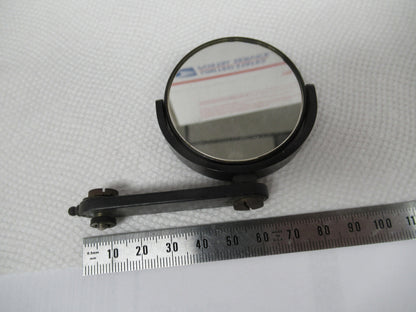 ANTIQUE BAUSCH LOMB MIRROR ASSEMBLY OPTICS MICROSCOPE PART AS PICTURED w1-a-64