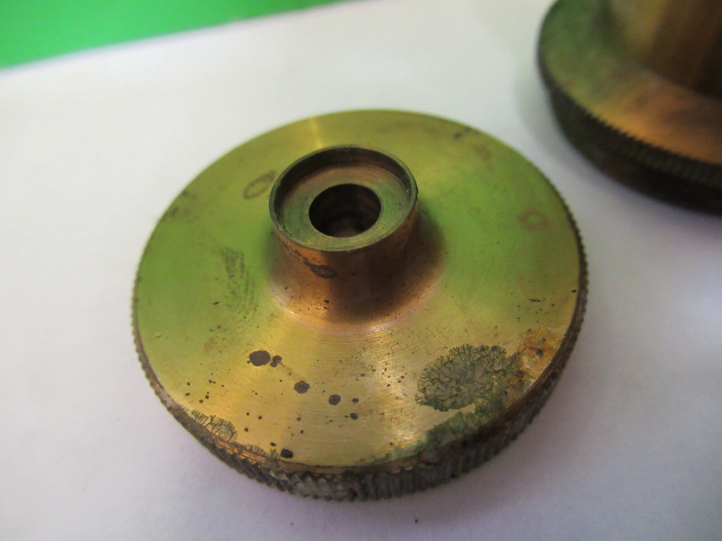Carl Zeiss AG Germany Antique Brass Parts Microscope Part